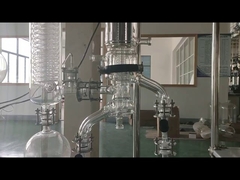 أدوات مفاعل زجاجي معملي مريحة ذات طبقة واحدة للمواد الصلبة