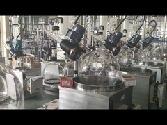 مفاعل زجاجي كيميائي لأدوات المختبر لاستخلاص الزيوت العطرية