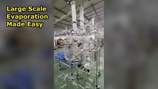 مبخر دوار كبير لمختبرات فارما